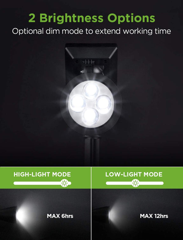 Solar Powered Landscape Spotlights