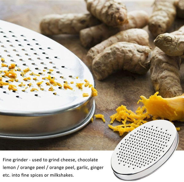 Lid, Grinder Grater for Ginger & Vegetables, Box Grater
