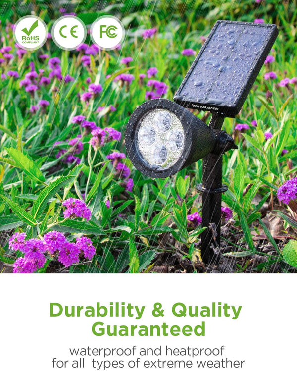 Solar Powered Landscape Spotlights