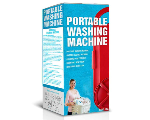 Travel & Outdoor Electric Compact Washing Machine
