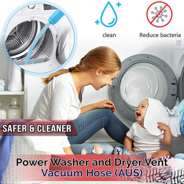 Power Washer and Dryer Vent Vacuum Hose