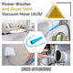 Power Washer and Dryer Vent Vacuum Hose