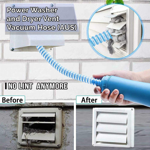 Power Washer and Dryer Vent Vacuum Hose